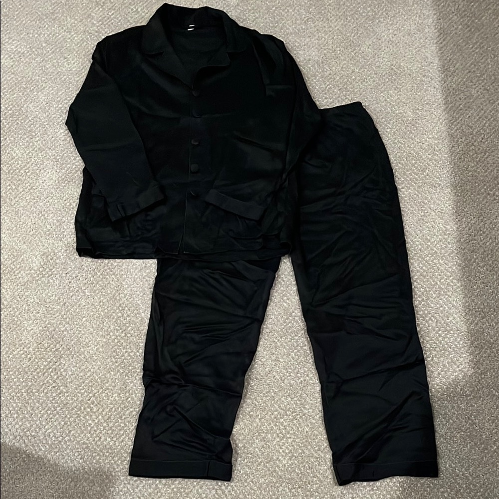 Men’s Silk Pajama Set